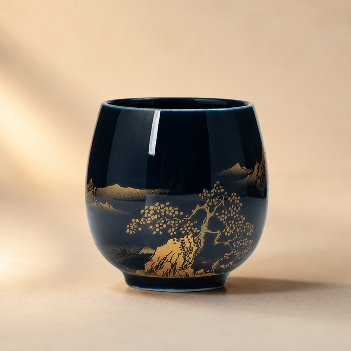 Caneca de Cerâmica Estilo Japonês – 180ml
