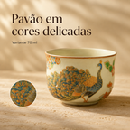 Xícara de Chá em Cerâmica Artesanal