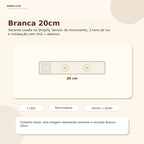 Luminária LED com Sensor de Movimento