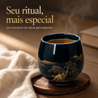 Caneca de Cerâmica Estilo Japonês – 180ml