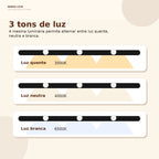 Luminária LED com Sensor de Movimento