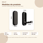 Gancho de Parede Dobrável