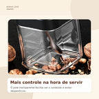 Kit Porta Temperos com Colheres – 3 Peças
