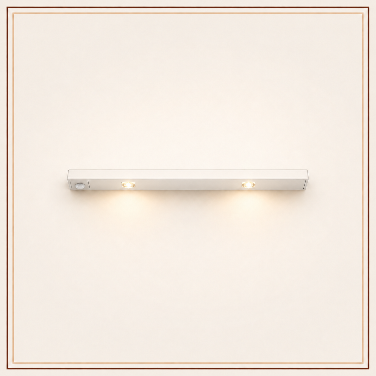 Luminária LED com Sensor de Movimento