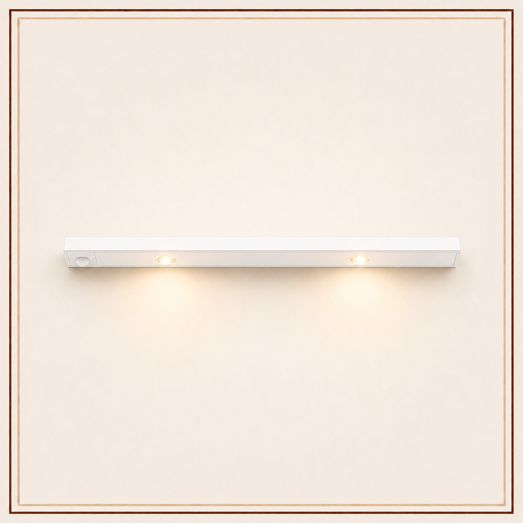 Luminária LED com Sensor de Movimento
