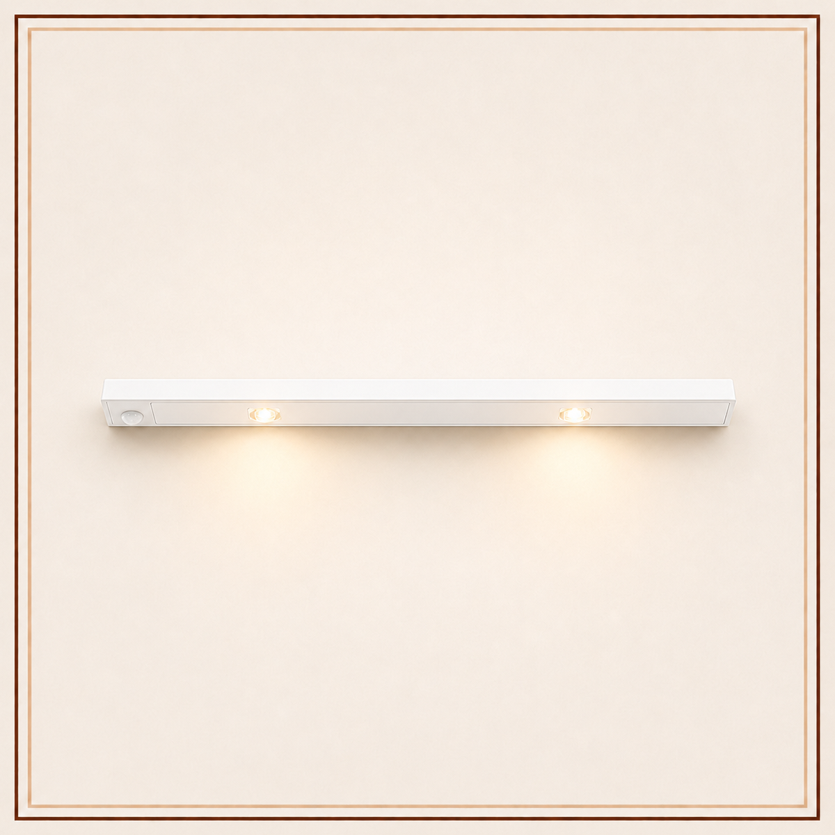 Luminária LED com Sensor de Movimento